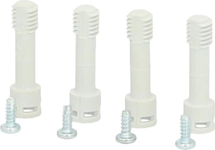 Fibox Grijs Schroevenset, hoog deksel (25-100 mm) Hoog onderstel (50-125 mm) Schroevenset 1 set