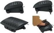Actual product image Fellowes Footrest with temperature control (41.5 x 24.5 x 15 cm)