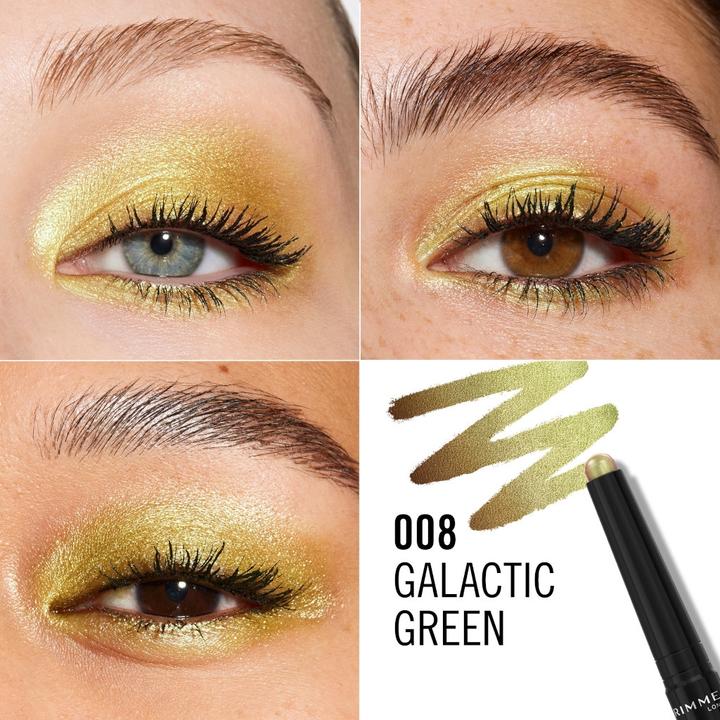 Actual product image Rimmel London Wonder'Last Shadow Stick (008 Galactic Green)