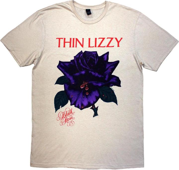 Produktbild Thin Lizzy Black Rose TShirt (XXL)