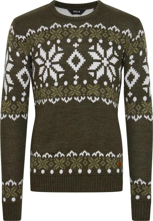 Immagine prodotto Solid Norwig Maglione In Maglia Grossa Pullover Maglieria Da Uomo Con Girocollo (L)