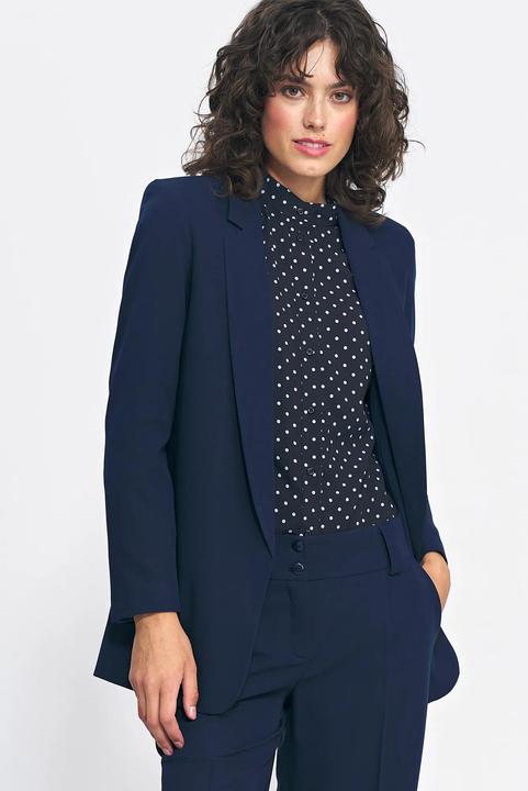 Actual product image Nife Women's classic buttonless blazer (36)