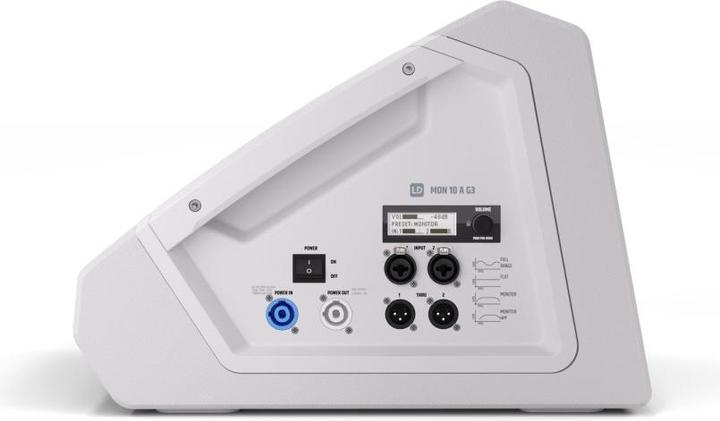 Image du produit LD Systems MON 10 A G3 W - Moniteur de scène actif coaxial 10", blanc (Actif)