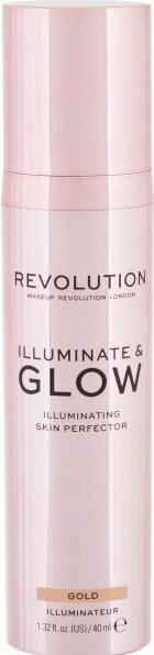 Actual product image Makeup Revolution Glow & Illuminate (Gold, Highlighter)