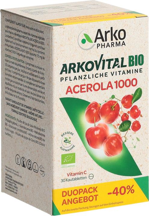 Produktbild Arkopharma Arkovital Acerola (60 Stück, Tabletten, 191 g)