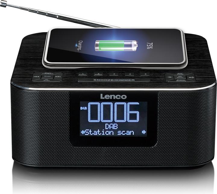 Image du produit Lenco CR-650BK (DAB+ DAB, FM, Bluetooth)