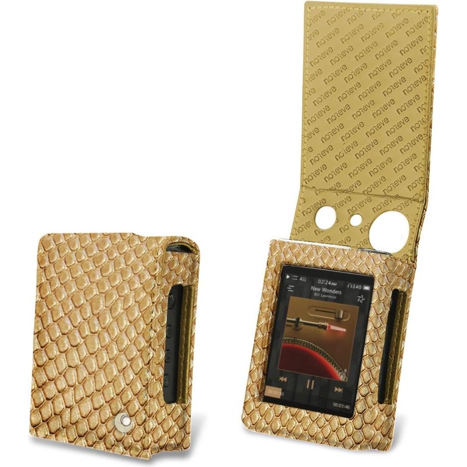 Noreve Lederschutzhülle vertikal, MP3 Tasche + Hülle, Beige