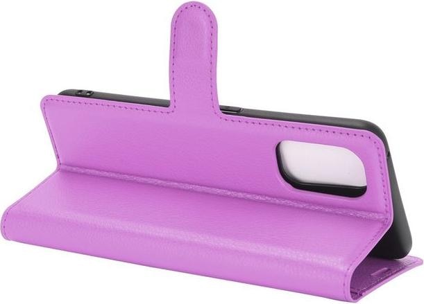 Produktbild MU Classic Litchi Leder Bookcover Series (Realme 7 Pro)