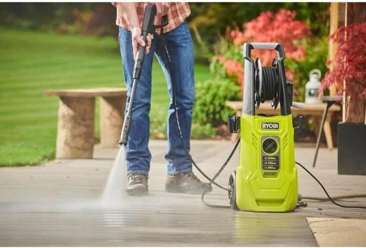 Actual product image Ryobi RY150PWA high-pressure cleaner