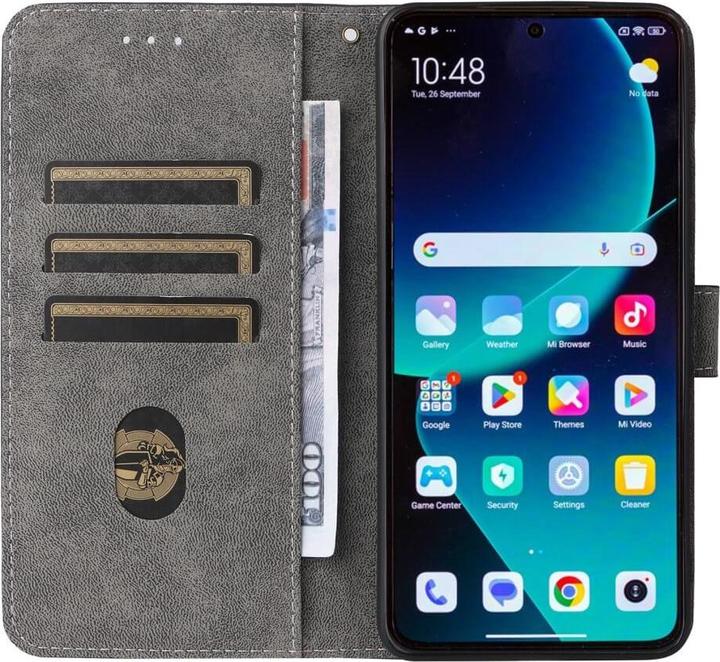 Image du produit Cover-Discount Xiaomi 14T Pro - Ledertasche mit RFID Blocker (Xiaomi 14T Pro)