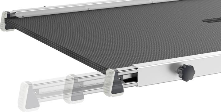 Image du produit Hailo TP1, Palier d'escalier, La solution innovante et sûre pour rénover et décorer votre cage d'escalier (Plate-forme de travail, 120 cm)