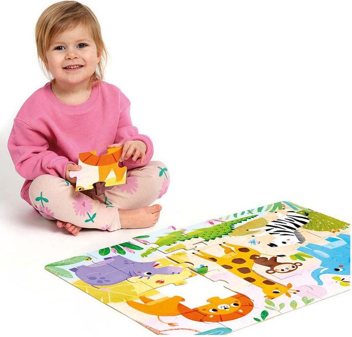 Produktbild Banana Panda – Wild Jumbo Puzzle Safari – 24-tlg.