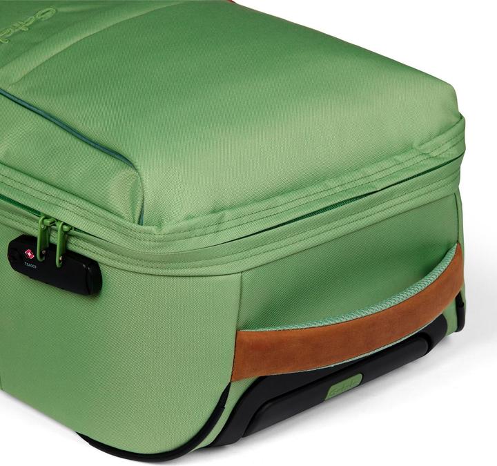 Actual product image Satch Flow S Pure Jade Green Wheeled Suitcase (31 l)
