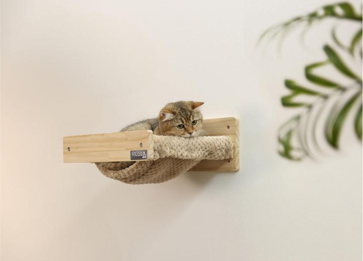 Image du produit Kerbl Hamac Timber pour chats (16 cm, Taupe, Nature)