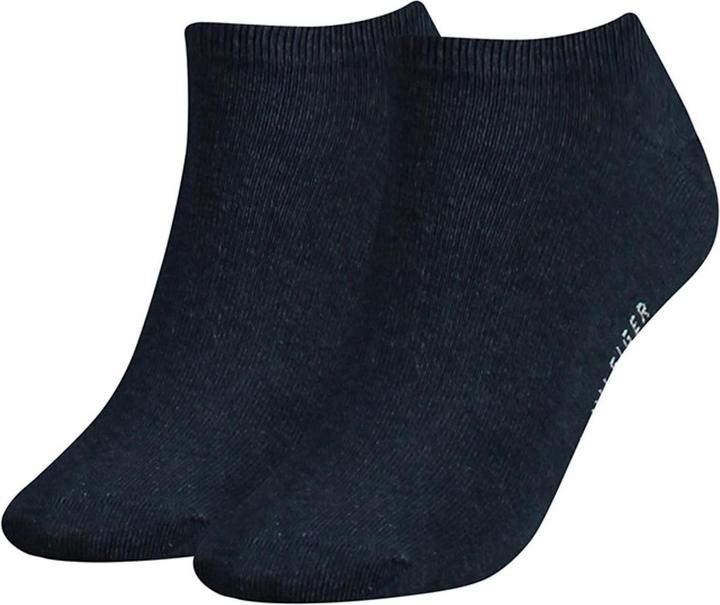Image du produit Tommy Hilfiger Chaussettes Femme Th Women Sneaker 2p, Jeans, 39-42 EU (Une unité par pack, 39 - 42)