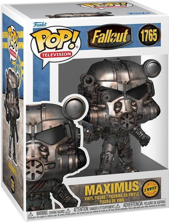 Actual product image Funko POP Fallout Maximus w/Chase