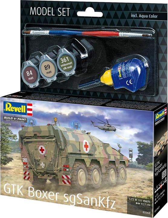 Actual product image Revell Model Set GTK Boxer sgSANKfz