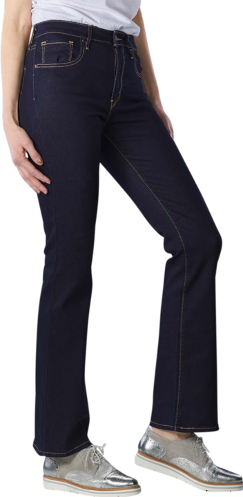 Actual product image Levis 725 Jeans Bootcut Fit cast shadow (W31/L30)