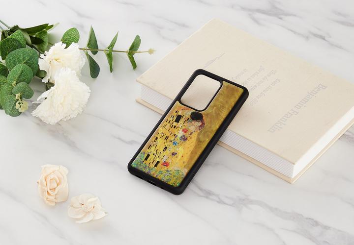 Productafbeelding Ikins hoesje voor Samsung Galaxy S20 Ultra kiss zwart (Samsung Galaxy S20 Ultra)