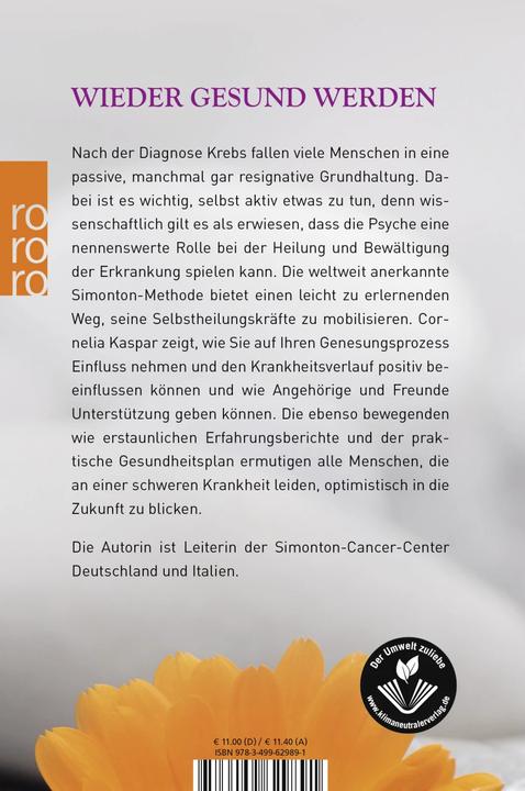 Produktbild Die Simonton-Methode (Deutsch, Cornelia Kaspar, 2015)