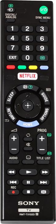 Actual product image Sony Rmt-Tx102d (Device-specific remote control, Infrared)