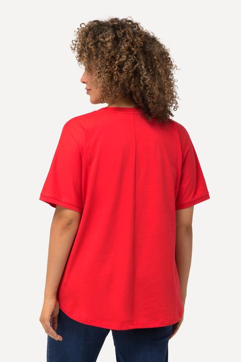 Produktbild Ulla Popken T-Shirt, Fotomotiv, Oversized, Rundhals, Halbarm (56)