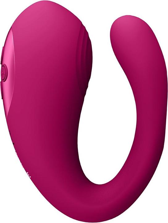 Produktbild Shots Yoko - Triple Action Vibrator Dual Prongs with Clitoral Pulse Wave - Tester