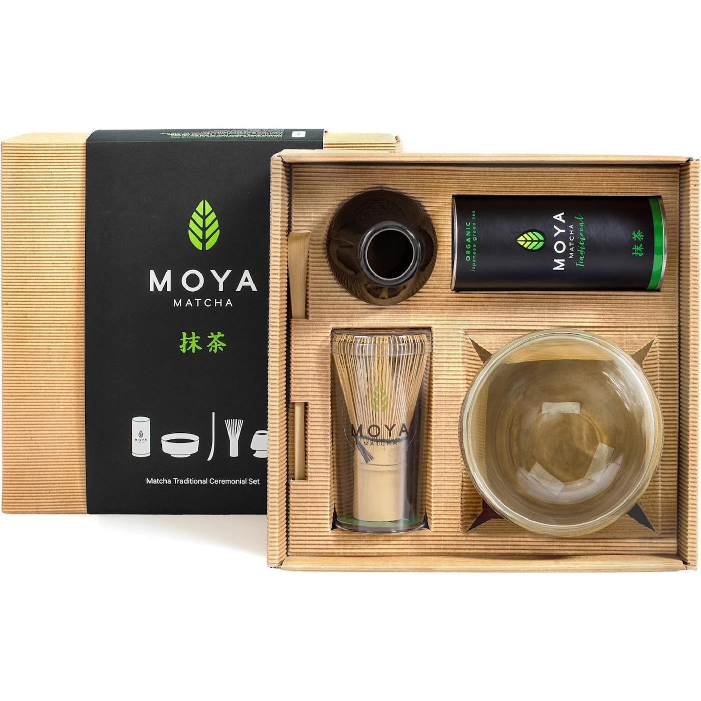 Moya Matcha Matcha-Zeremonienset mit Glasschale (53344532)