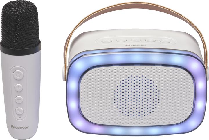 Actual product image Denver BTM-610 BT Loudspeaker w. LED+Micro (3 h)