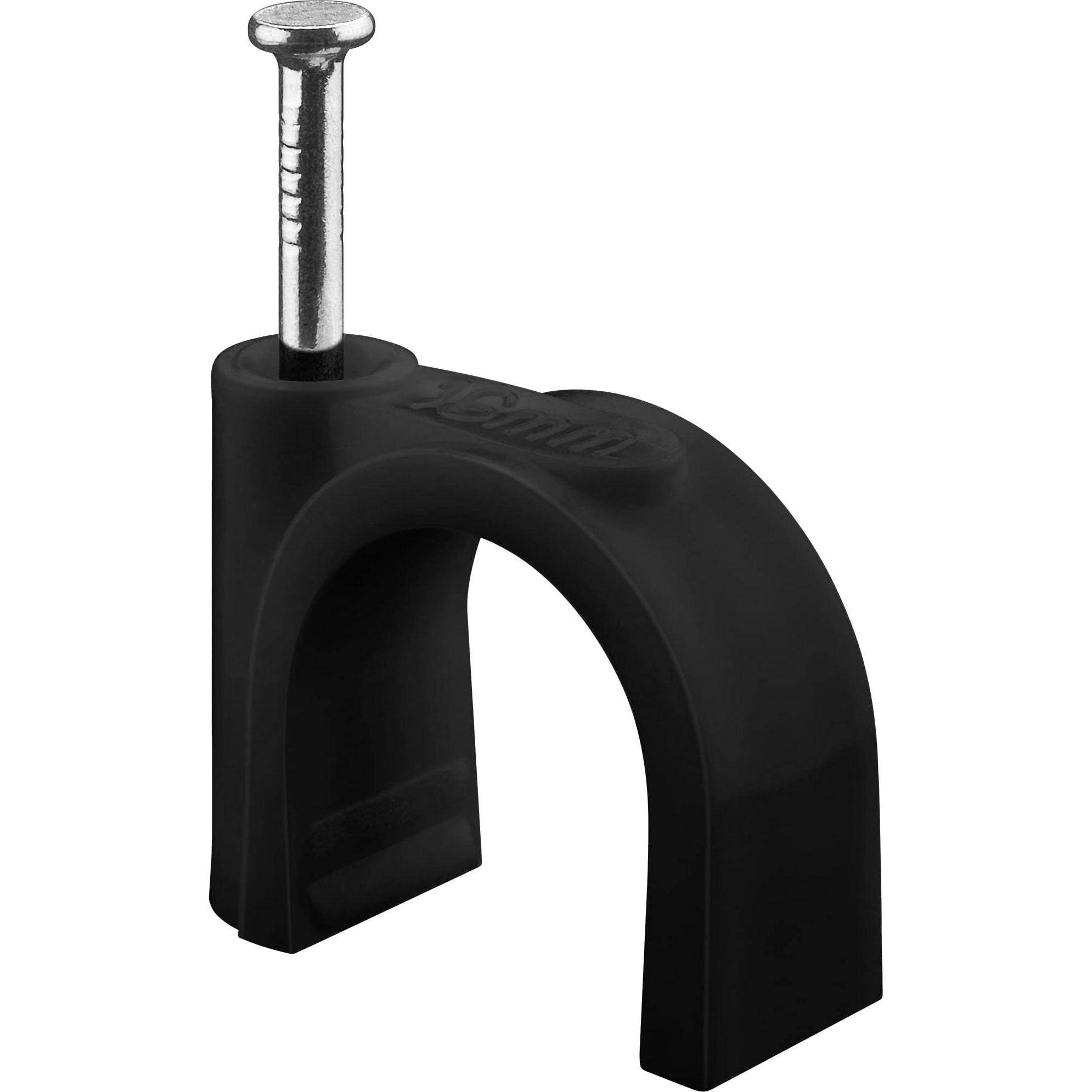 Goobay, Kabelhalter, Kabelschelle 16 mm, schwarz