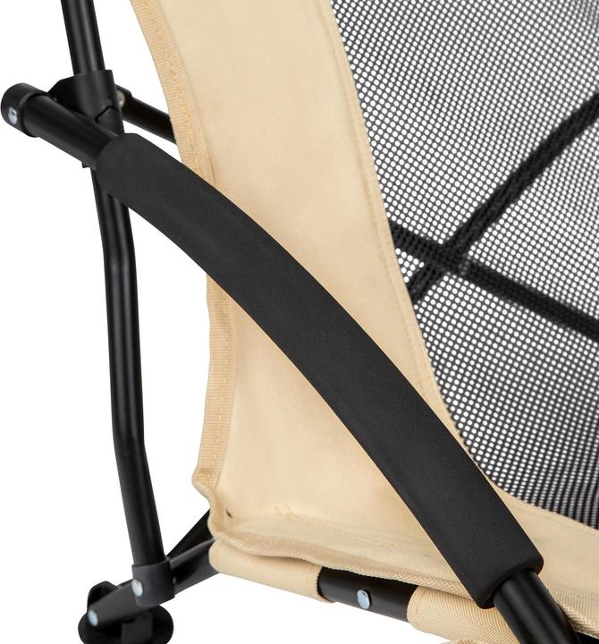 Produktbild Virtufit Sedia da spiaggia - Pieghevole - Beige