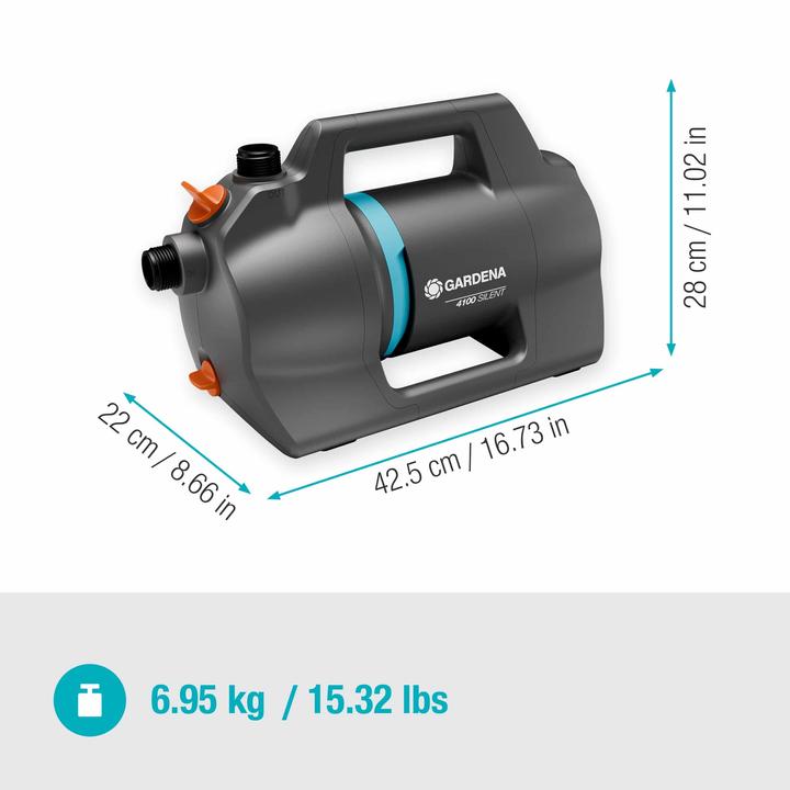 Produktbild Gardena 4100 Silent (Gartenpumpe)