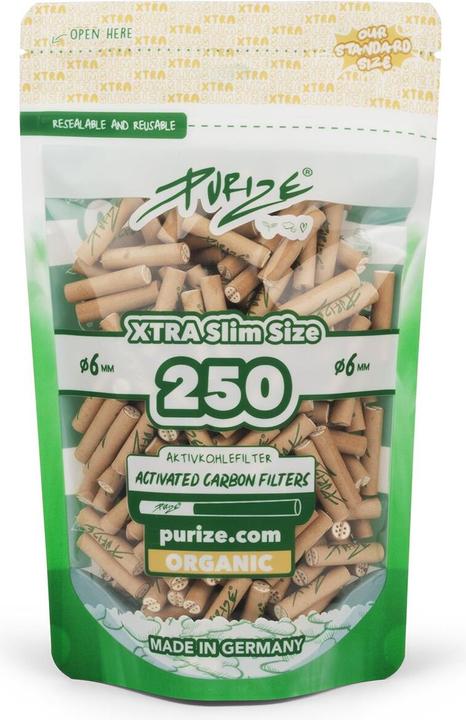 Purize Xtra-Slim 250 confezioni Organics