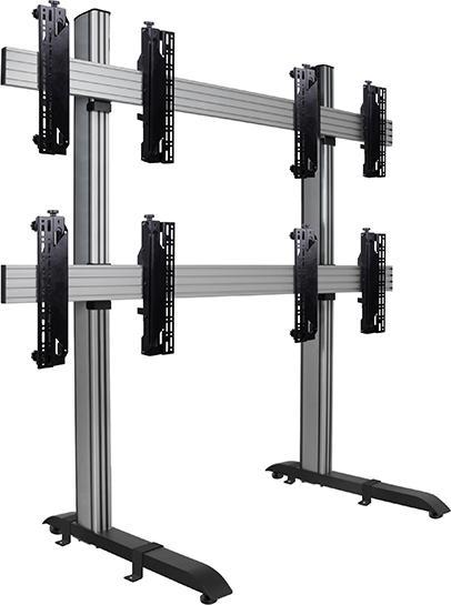 Actual product image b-tech BT8380-CASTORS - Swivel castor - Black - 40 mm - 193 mm - 10 cm - 2 piece(s)