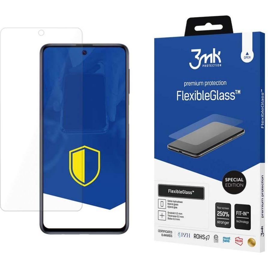 3MK hybrid glass Flexible 2.5D SE for Samsung Galaxy M31s (1 Stück, Samsung Galaxy M31s), Smartphone Schutzfolie, Schwar...
