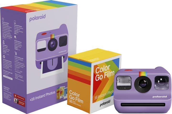 Immagine prodotto Polaroid Go Gen 2.0 - Pacchetto pellicole viola e a colori (16 foto)