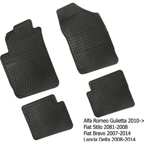Frogum, Tappetino auto, DYWANIKI GUMOWE ALFA ROMEO GULIETTA 2010- / FIAT STILO 2002-2008 / LANCIA DELTA 2008