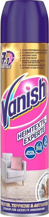 Vanish Pet expert carpet care foam