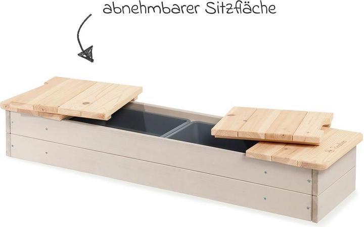 Image du produit Pinolino Sandkasten „Hedda”, beige/natur