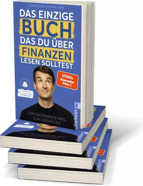 Actual product image Das einzige Buch, das Du über Finanzen lesen solltest (German, Thomas Kehl, Mona Linke, 2022)