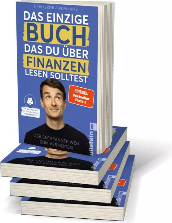 Actual product image Das einzige Buch, das Du über Finanzen lesen solltest (German, Thomas Kehl, Mona Linke, 2022)