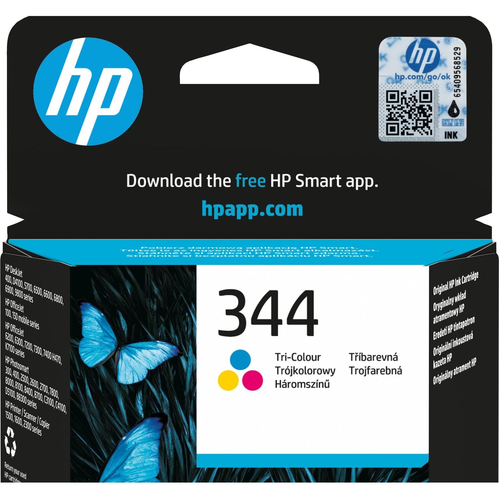 Thumbnail - HP, Druckerpatrone, 344 /Magenta/Gelb Original Druckerpatrone (M, Y, C)