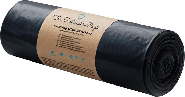 Actual product image The Sustainable People Recycling bin liners - 30 µm - tear-resistant (10 x, 240 l)