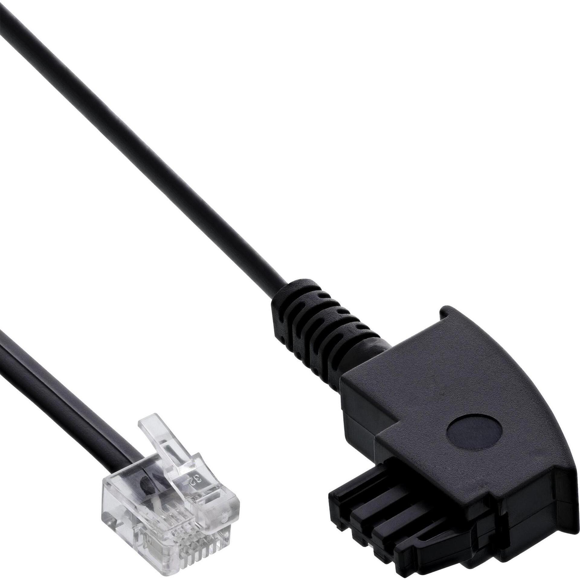 InLine Cavo TAE-F per splitter DSL, Accessori per telefoni