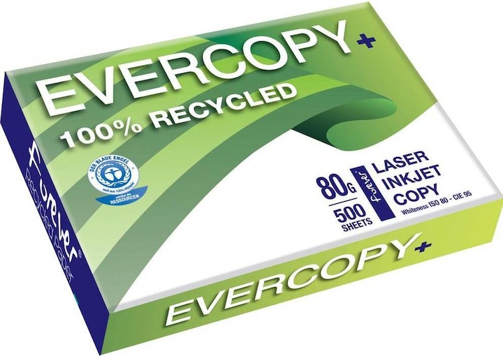 Productafbeelding Clairefontaine Universeel papier Evercopy Plus Recycling, wit (80 g/m², 500 x, A4)