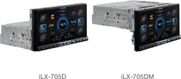 Produktbild Alpine iLX-705D (Android Auto, Apple Carplay)