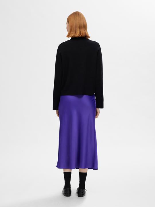 Actual product image Selected Satin Midi Skirt (38)