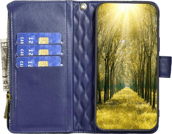 Produktbild Binfen Color Xiaomi Redmi 12C - BINFEN Brieftaschen Hülle blau (Xiaomi Redmi 12C)