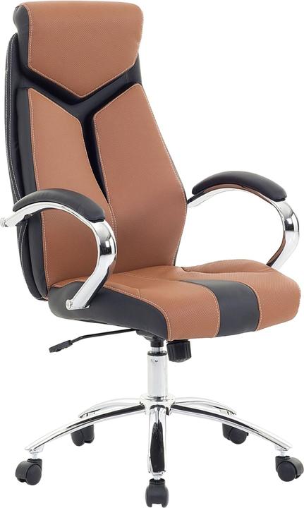 Beliani Office chair brown height-adjustable FORMULA 1 (49 - 59 cm)
