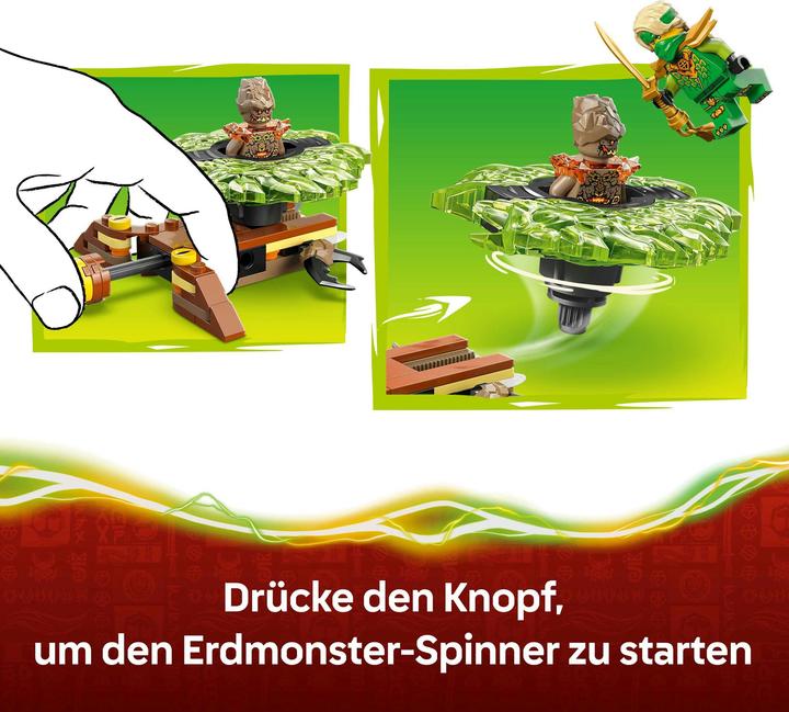 Produktbild LEGO Lloyd vs. Elementarmonster-Spinner (71850)